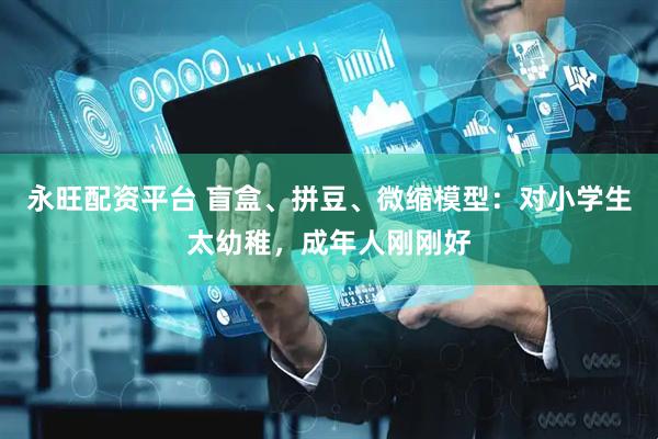 永旺配资平台 盲盒、拼豆、微缩模型：对小学生太幼稚，成年人刚刚好